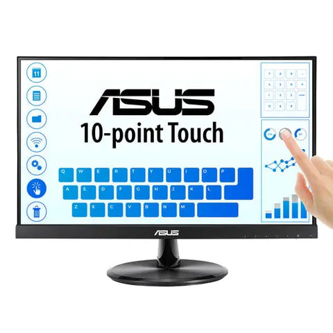 ASUS VT229H 54,6 cm (21.5") 1920 x 1080 pixels Full HD LED Touchscreen Black | dynacor.co.za