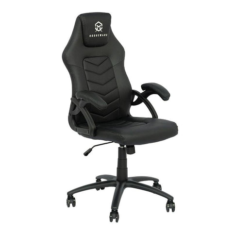 ROGUEWARE GC100 MAINSTREAM GAMING CHAIR - BLACK - UP TO 150KG | dynacor.co.za