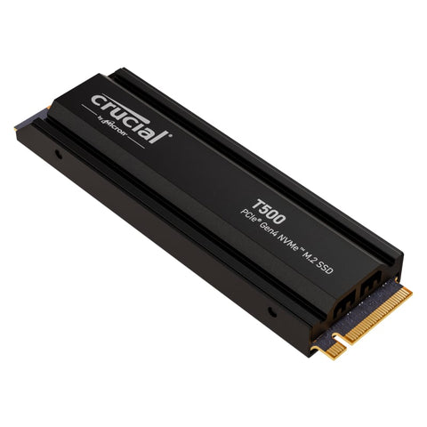 Crucial T500 1TB M.2 NVMe Gen4 with Heatsink NAND SSD | dynacor.co.za