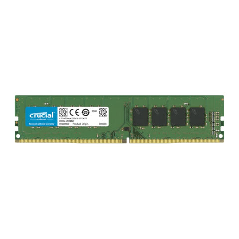 Crucial 4GB 2666MHz DDR4 Single Rank Desktop Memory | dynacor.co.za