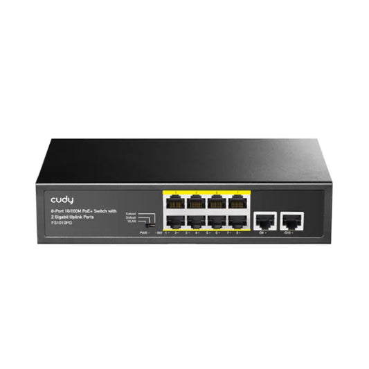 Cudy 10-Port Unmanaged PoE+ Switch | dynacor.co.za