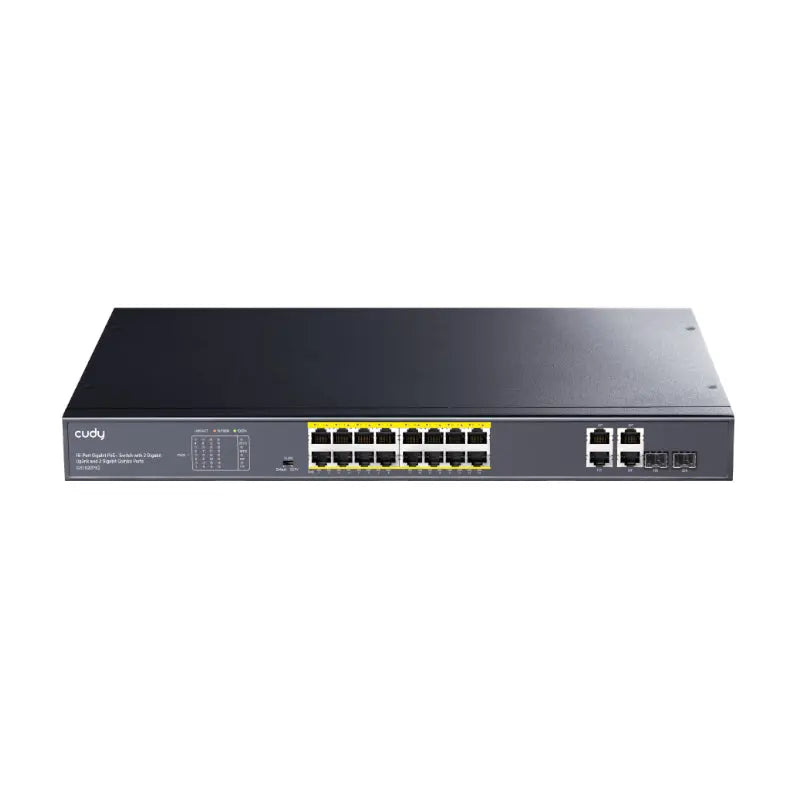Cudy 16-Port PoE+ Unmanaged Switch | dynacor.co.za