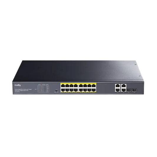 Cudy 16-Port PoE+ Unmanaged Switch | dynacor.co.za