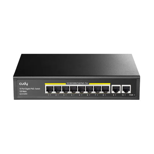 Cudy 8-Port Gigabit PoE+ Unmanaged Switch | dynacor.co.za