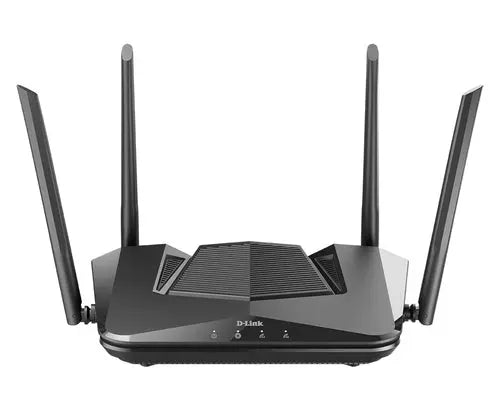 D-Link EXO AX AX3200 wireless router Gigabit Ethernet Dual-band (2.4 GHz / 5 GHz) Black | dynacor.co.za