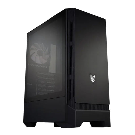 FSP CMT260 ATX | Micro-ATX | Mini-ITX ARGB Mid-Tower Gaming Chassis - Black | dynacor.co.za