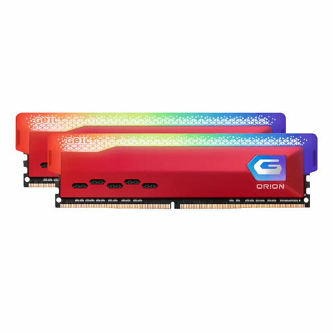 GEIL DDR4 ORION RGB 3600 16GBKIT RD | dynacor.co.za