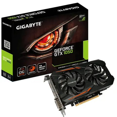 Gigabyte GV-N1050OC-2GD graphics card NVIDIA GeForce GTX 1050 2 GB GDDR5 | dynacor.co.za
