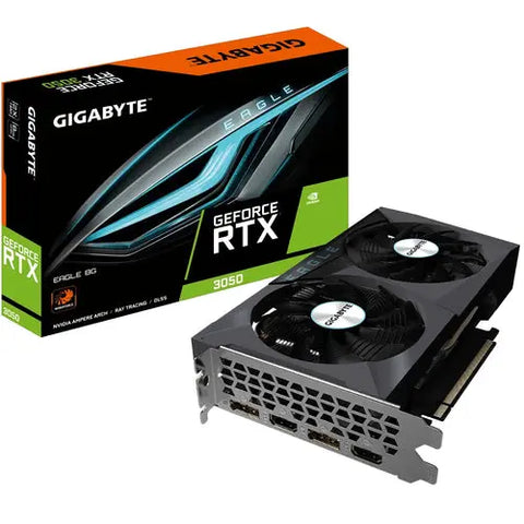 Gigabyte GeForce RTX 3050 EAGLE 8G NVIDIA 8 GB GDDR6 | dynacor.co.za