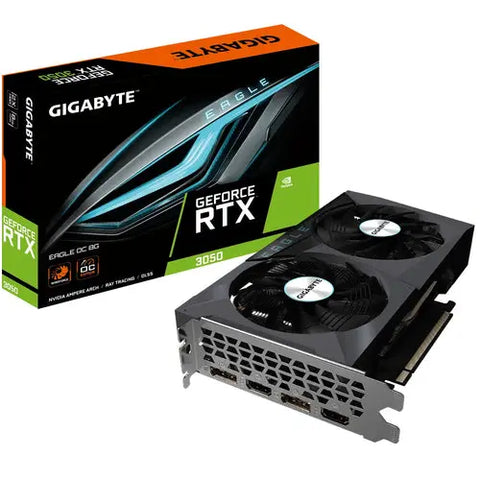 Gigabyte GeForce RTX 3050 EAGLE OC 8G NVIDIA 8 GB GDDR6 | dynacor.co.za