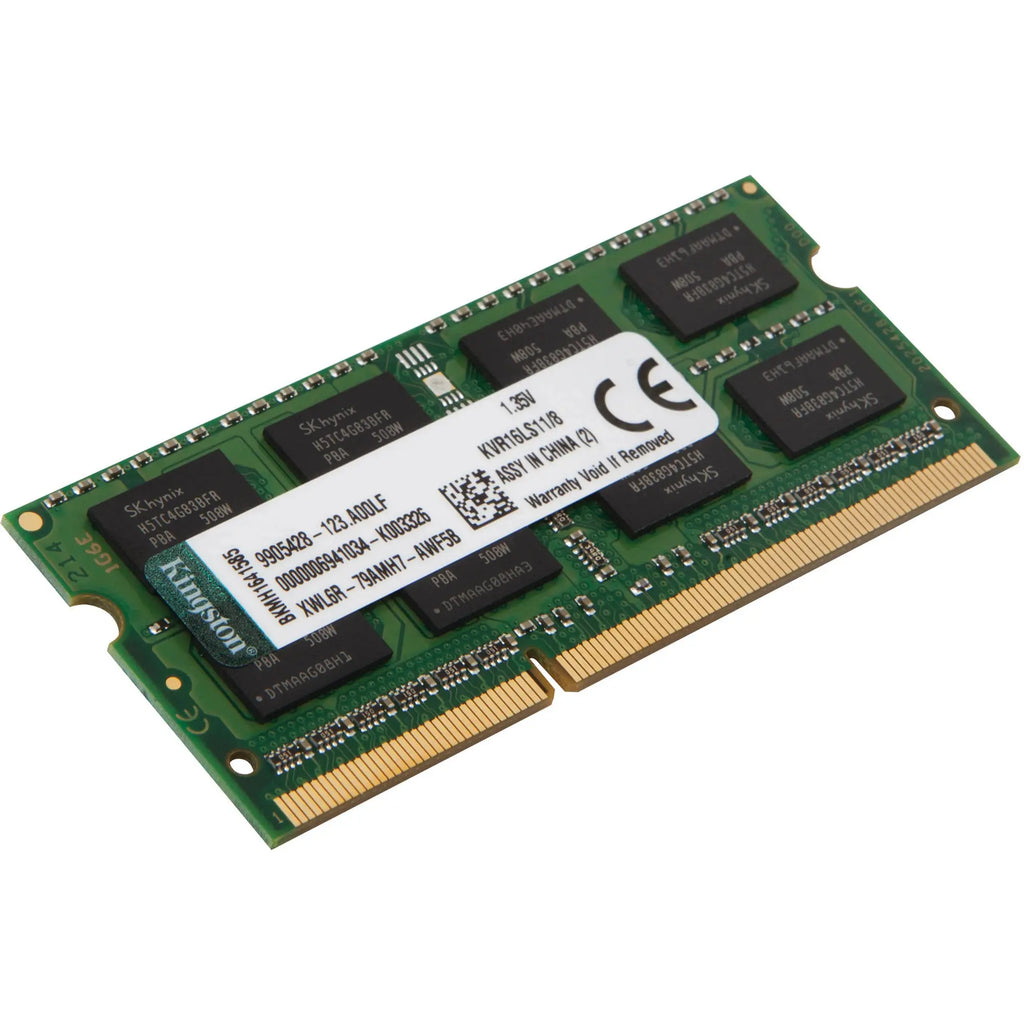 KINGSTON VALUERAM 8GB DDR3L-1600 SODIMM | dynacor.co.za