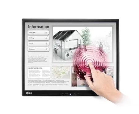 LG 17MB15T-B.AFB 17'' Touch Screen TN panel with 1280x1024 resolution ; 250cd/m2 brightness; 1000:1 Contrast ratio ; 5ms respons | dynacor.co.za