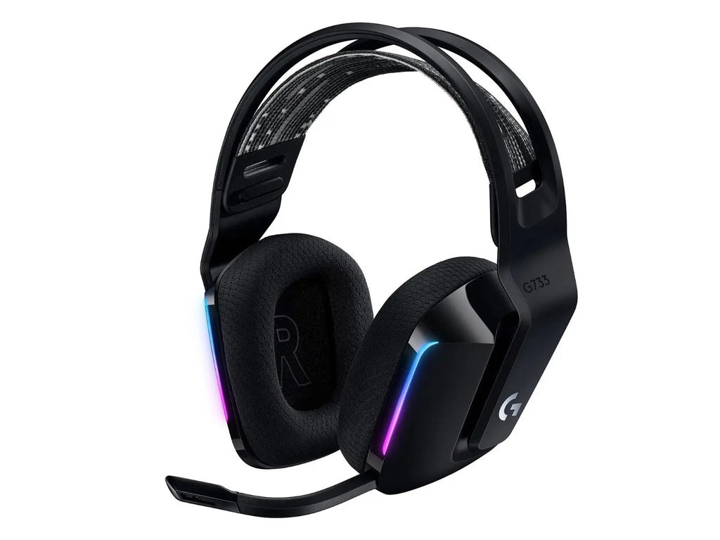 Logitech G733 LIGHTSPEED Wireless RGB Gaming Headset - BLACK | dynacor.co.za