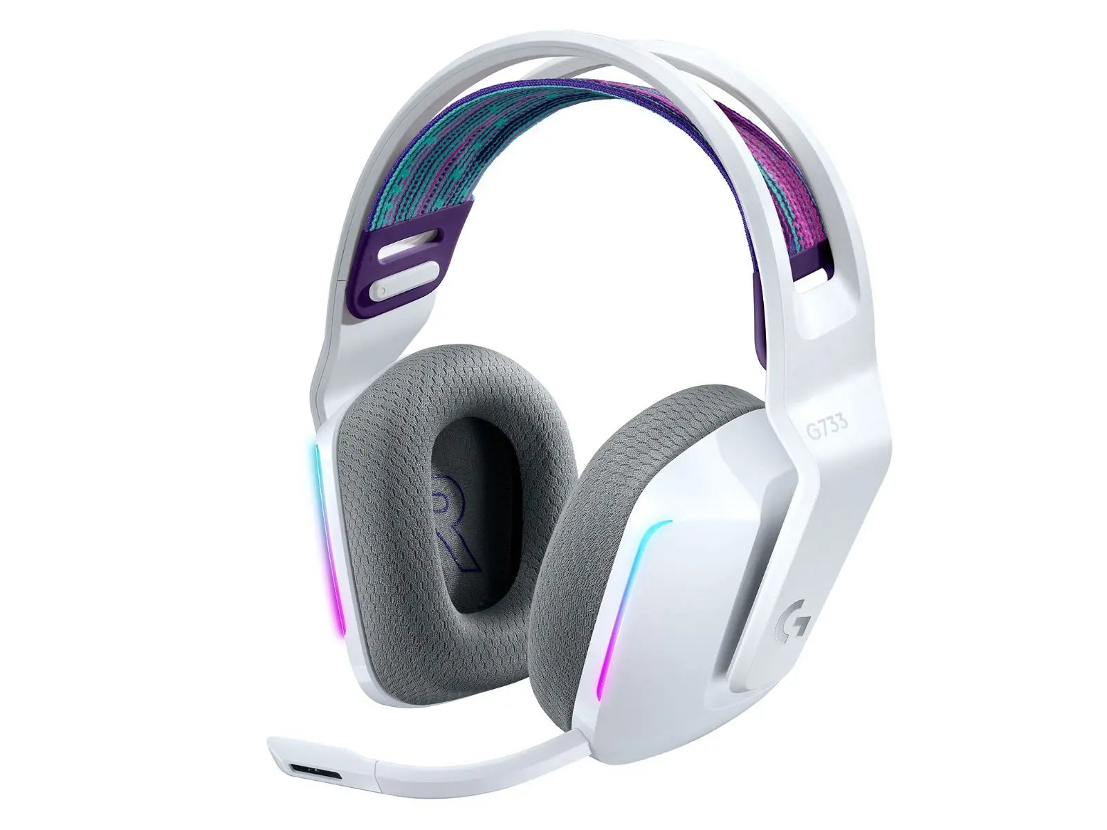 Logitech G733 LIGHTSPEED Wireless RGB Gaming Headset - WHITE | dynacor.co.za