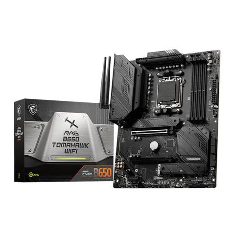 MSI MAG B650 Tomahawk WIFI AMD AM5 ATX Gaming Motherboard | dynacor.co.za