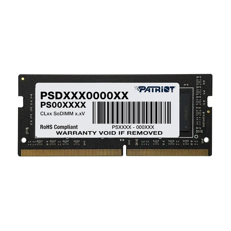 Patriot Signature Line 4GB DDR4 2666MHz Dual Rank SODIMM Notebook Memory | dynacor.co.za