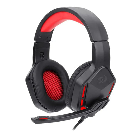 REDRAGON Over-Ear THEMIS Aux Gaming Headset - Black | dynacor.co.za