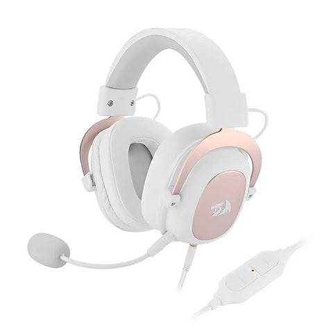 REDRAGON Over-Ear ZEUS 2 USB Gaming Headset - White | dynacor.co.za
