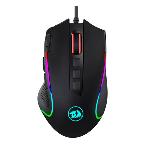 REDRAGON PREDATOR 4000DPI RGB Ergo Gaming Mouse - Black | dynacor.co.za