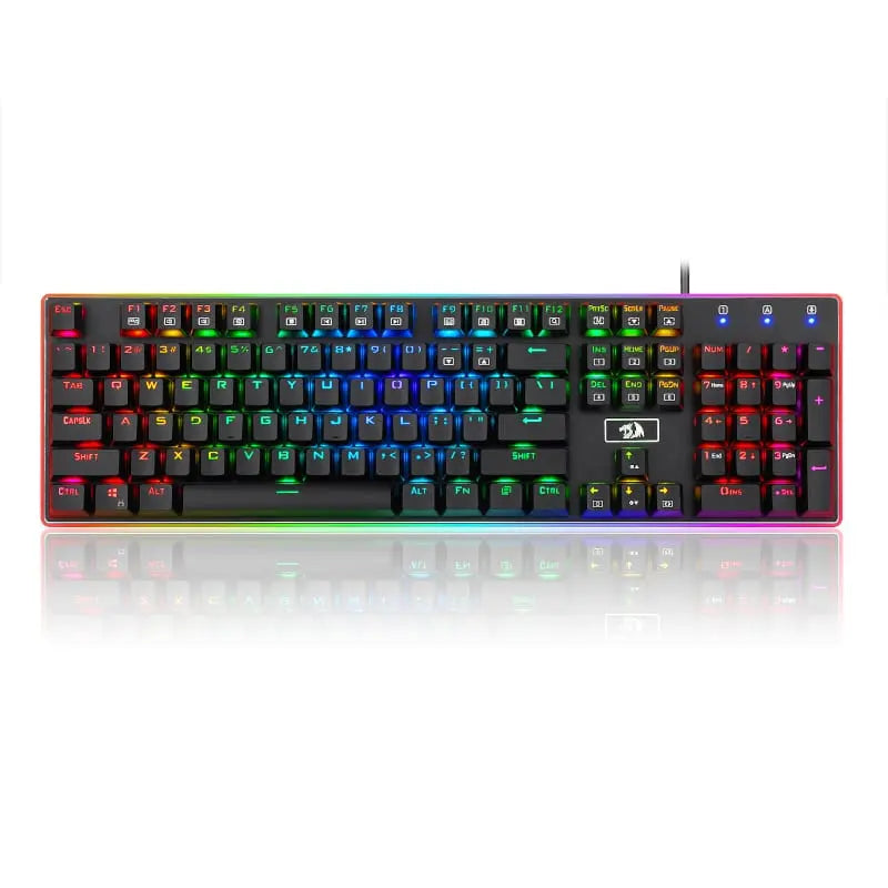 REDRAGON RATRI SILENT RGB MECHANICAL Gaming Keyboard - Black | dynacor.co.za