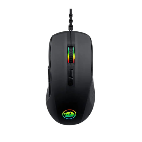 REDRAGON STORMRAGE 10000DPI 7 Button RGB Gaming Mouse - Black | dynacor.co.za