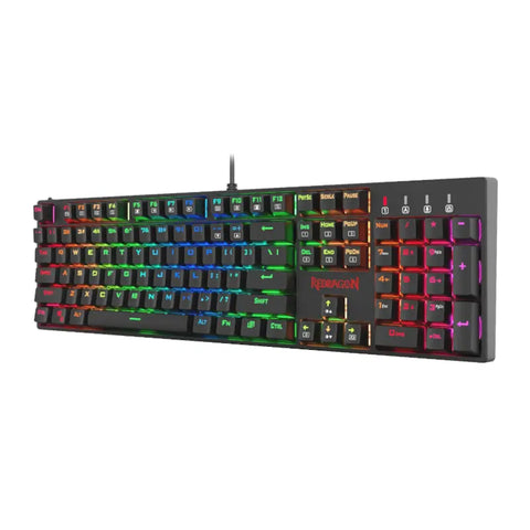 REDRAGON SURARA MECHANICAL RGB Gaming Keyboard - Black | dynacor.co.za