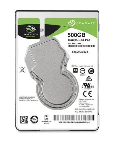 Seagate Barracuda Pro 2.5" 500 GB Serial ATA III | dynacor.co.za