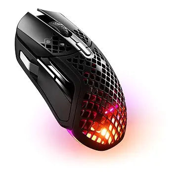 SteelSeries Aerox 5 RGB Wireless Optical Gaming Mouse | Black | dynacor.co.za