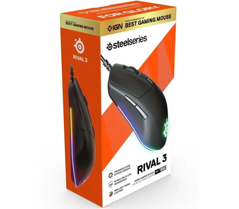 SteelSeries RIVAL 3 Gaming Mouse | dynacor.co.za