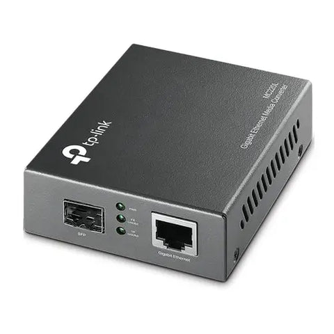 TP-Link MC220L network media converter 1000 Mbit/s Multi-mode, Single-mode Black | dynacor.co.za