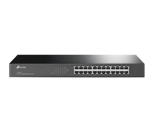TP-Link TL-SF1024 network switch Unmanaged Fast Ethernet (10/100) Black | dynacor.co.za