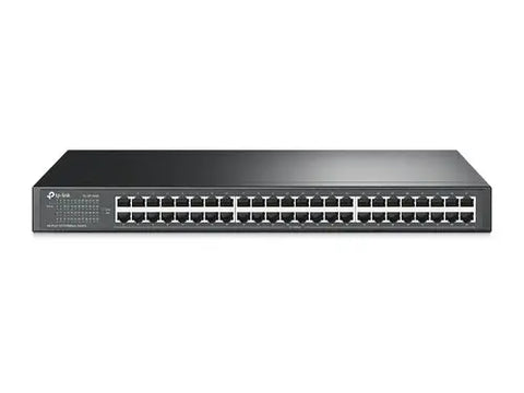 TP-Link TL-SF1048 network switch Unmanaged Fast Ethernet (10/100) 1U Black | dynacor.co.za
