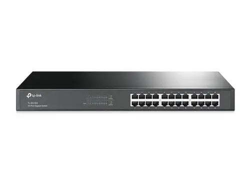 TP-Link TL-SG1024 network switch Unmanaged L2 Gigabit Ethernet (10/100/1000) Black | dynacor.co.za