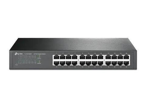 TP-Link TL-SG1024D network switch Unmanaged Gigabit Ethernet (10/100/1000) Grey | dynacor.co.za