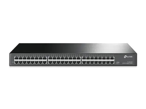 TP-Link TL-SG1048 network switch Unmanaged Gigabit Ethernet (10/100/1000) 1U Black | dynacor.co.za