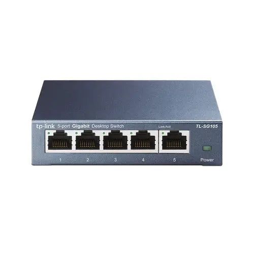 TP-Link TL-SG105 network switch Unmanaged L2 Gigabit Ethernet (10/100/1000) Black | dynacor.co.za