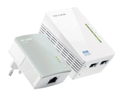 TP-Link TL-WPA4220 KIT PowerLine network adapter 300 Mbit/s Ethernet LAN connection Wi-Fi White 1 pc(s) | dynacor.co.za