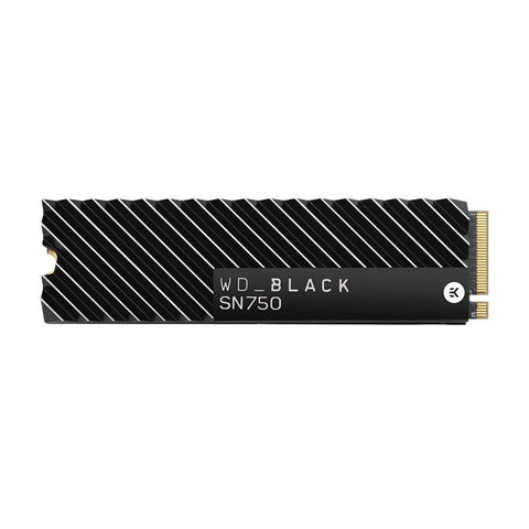 WD BLACK 1.0TB SN750 NVME M.2 2280 SSD - WITH HEATSINK | dynacor.co.za