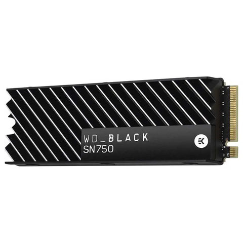 WD BLACK 500GB SN750 NVME M.2 2280 SSD - WITH HEATSINK | dynacor.co.za