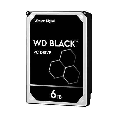 WD Black 6TB 256MB 3.5" SATA HDD | dynacor.co.za