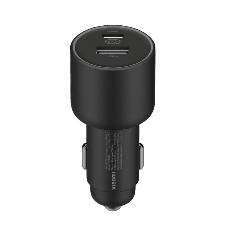 XIAOMI CAR CHRGR 2 PORT 67W | dynacor.co.za
