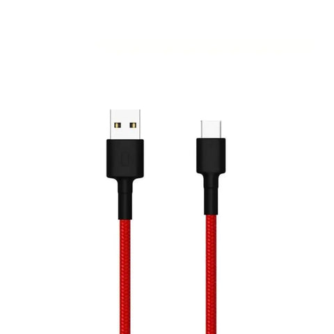 Xiaomi USB Type-C Braided 1m Cable - Red | dynacor.co.za